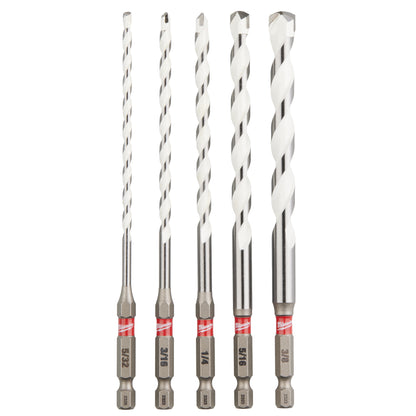 Shockwave - Purpose Single Ended Drill Bit Set - 5 Pieces