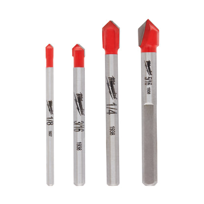 Specialty Single Ended Drill Bit Set - 1/4" Max Drill Bit