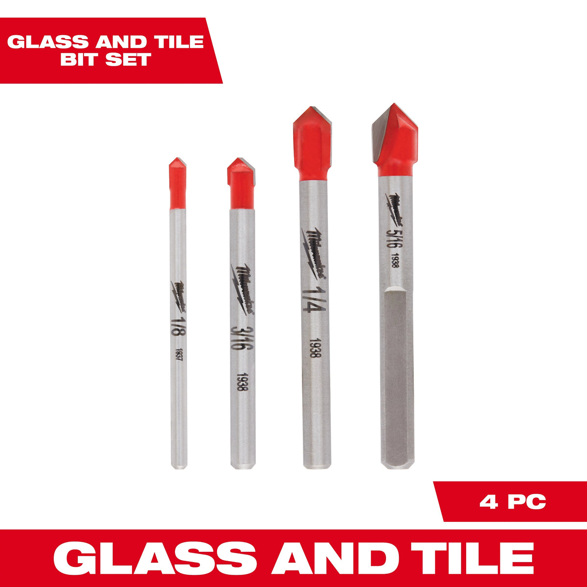 Specialty Single Ended Drill Bit Set - 1/4" Max Drill Bit