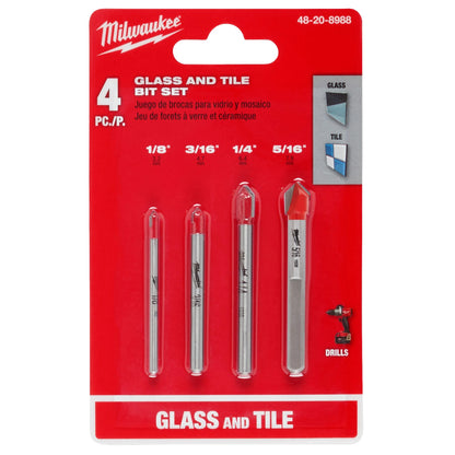 Specialty Single Ended Drill Bit Set - 1/4" Max Drill Bit