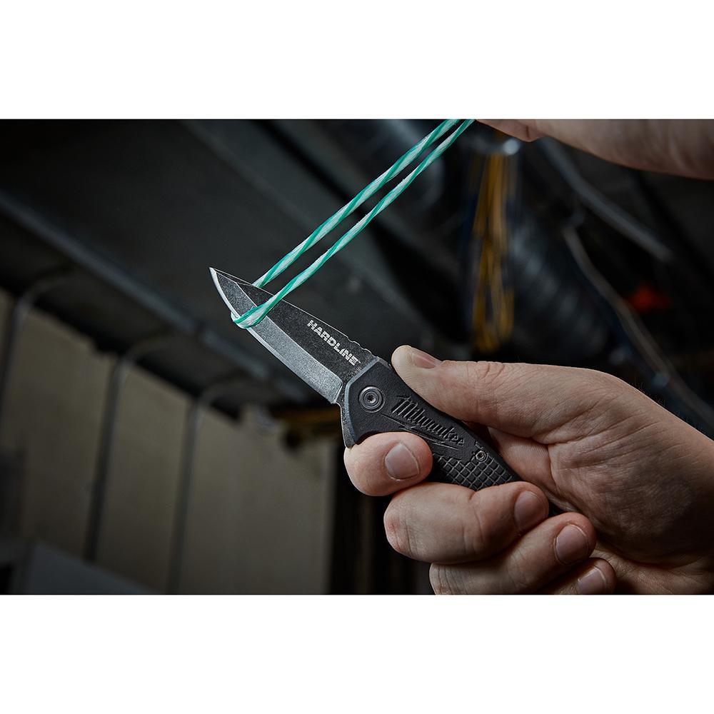 Lockable Blade Folding Pocket Knife - 6.9" L