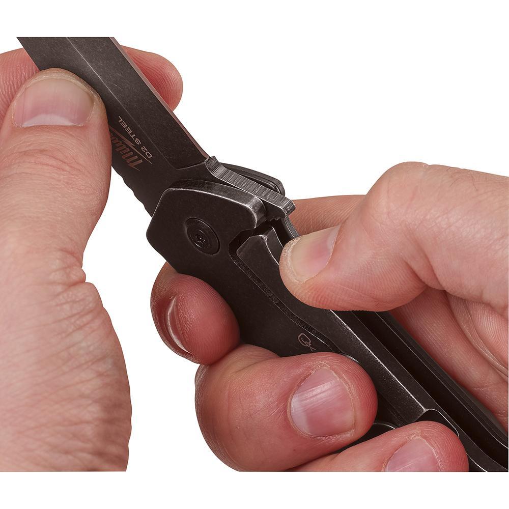Lockable Blade Folding Pocket Knife - 6.9" L