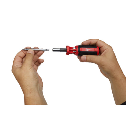 General Purpose Multi-Bit Screwdriver - Steel - 9 Pieces