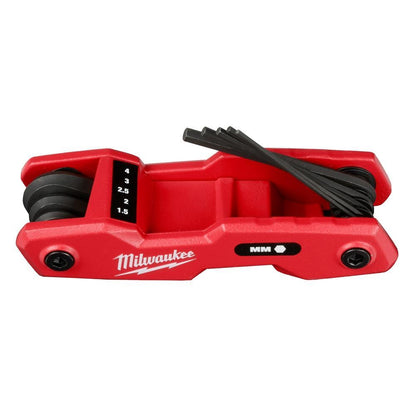 Folding Hex Key Set - 8 Pieces