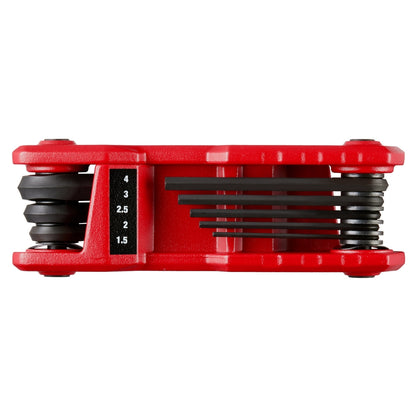 Folding Hex Key Set - 17 Pieces - Steel/Aluminum