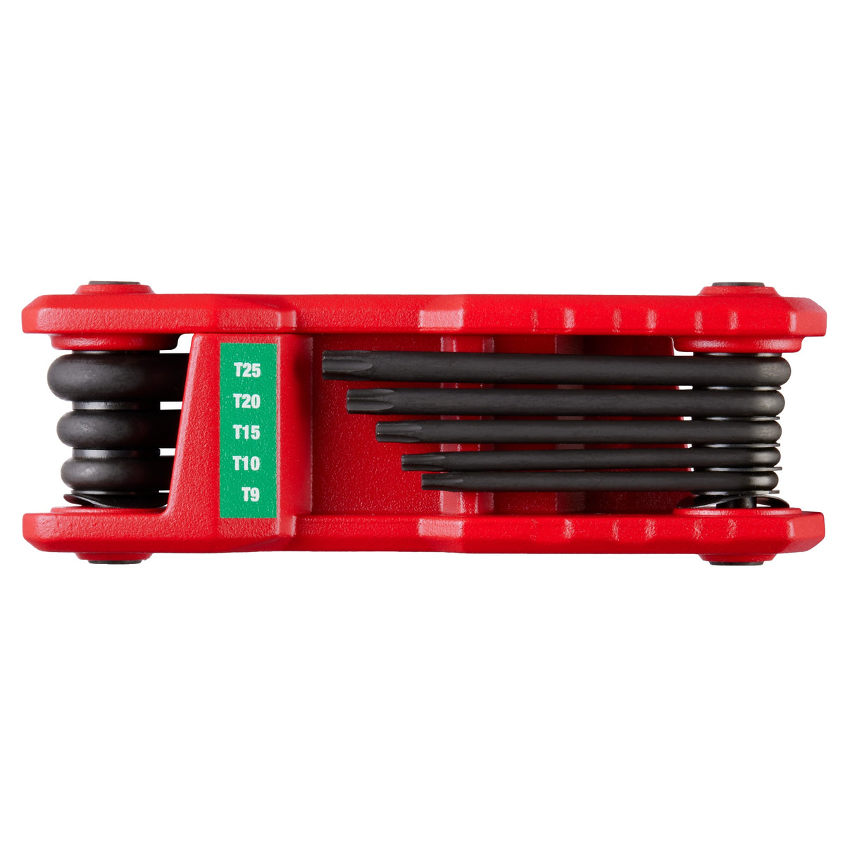 Folding Hex Key Set - 8 Pieces - Steel/Aluminum