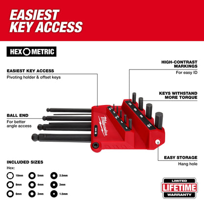 L-Key Set - 9 Pieces