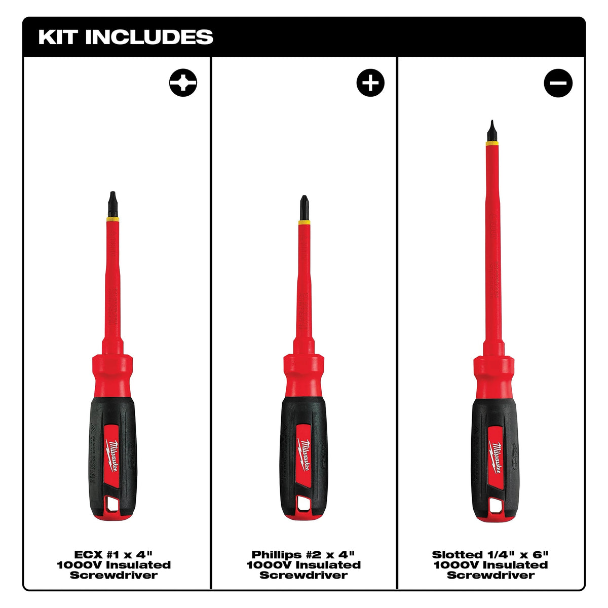 Screwdriver Set - 3 Pieces