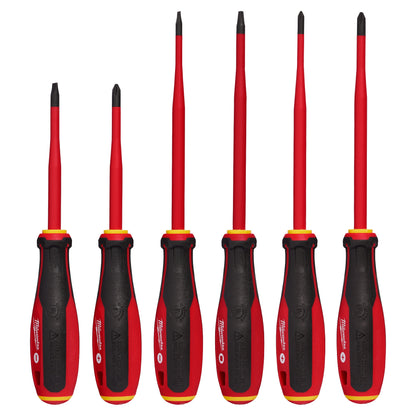 Screwdriver Set - 6 Pieces - Black/Red/Yellow