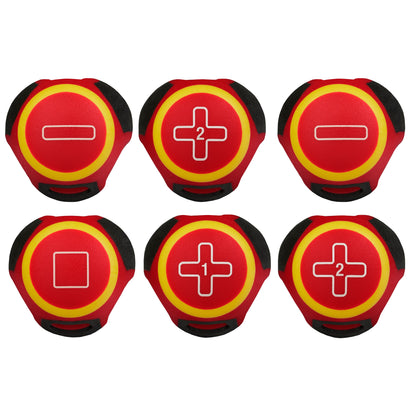 Screwdriver Set - 6 Pieces - Black/Red/Yellow