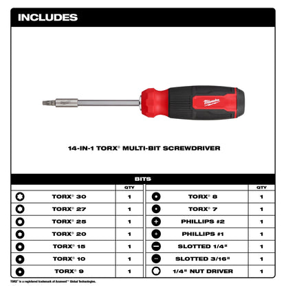 48-22 14-in-1 Screwdriver - 48-22-2907