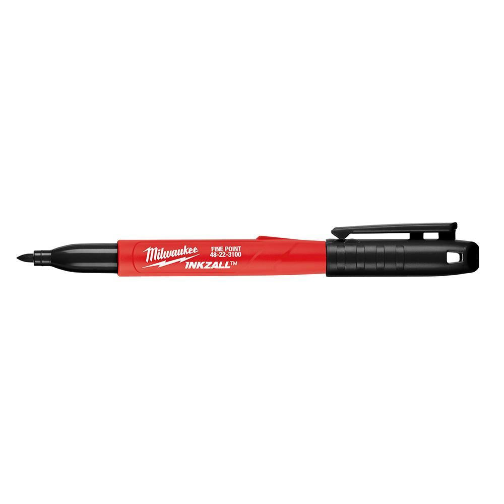 12-Piece Permanent Marker - Fine Tip