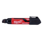 12-Piece Permanent Marker - Black - Chisel Tip
