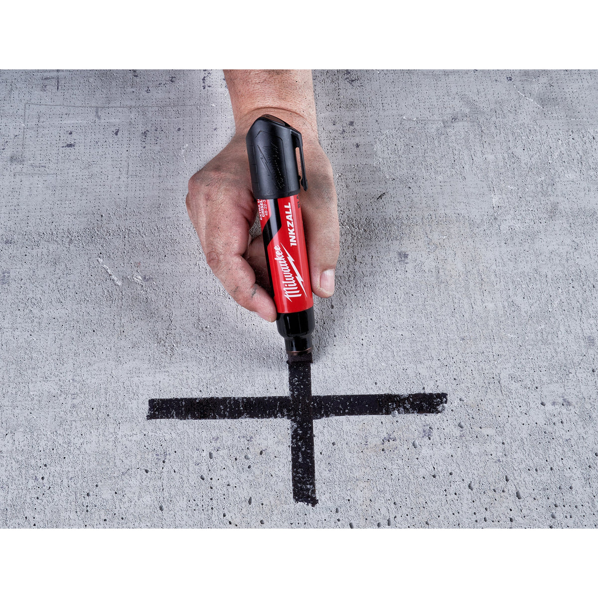 12-Piece Permanent Marker - Black - Chisel Tip