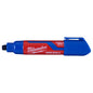 12-Piece Permanent Marker - Chisel Tip - Blue