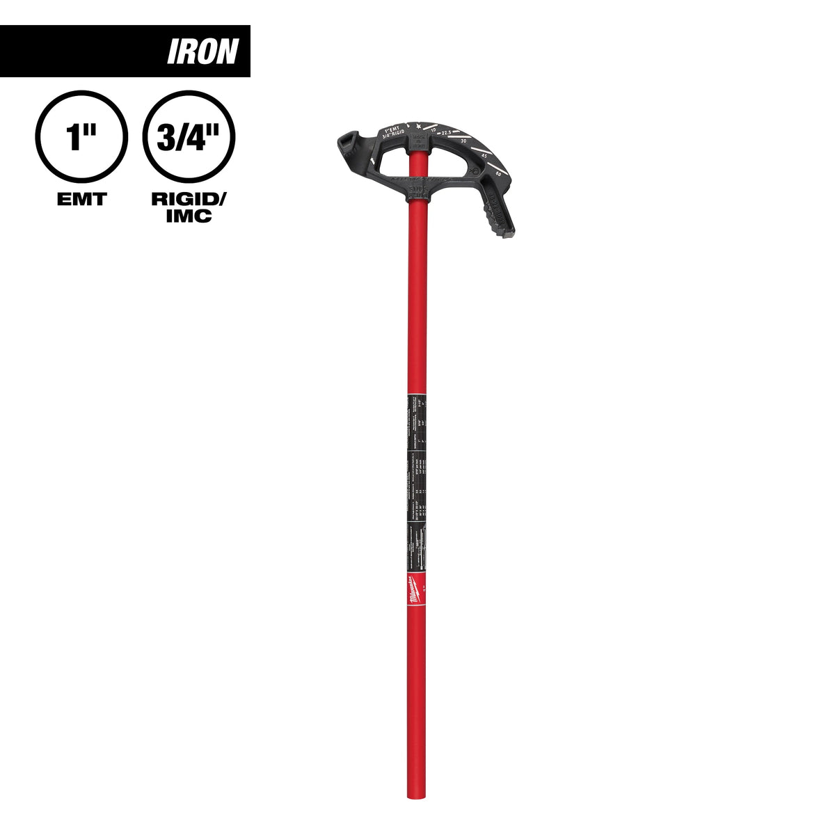 Conduit Bender - 3/4" Imc - 30/45/60/90° Bend