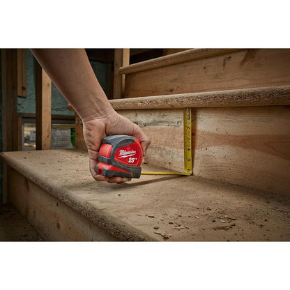Compact Measuring Tape with Belt Clip - 48-22-6616