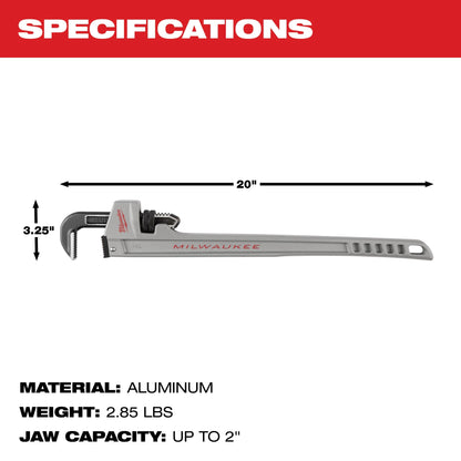 Pipe Wrench - 20.5" OAL