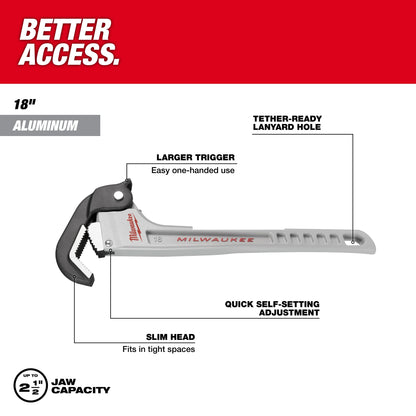 Pipe Wrench - 18" Pipe