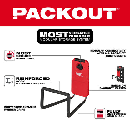 Packout - Wide Hook - Wall Mounted