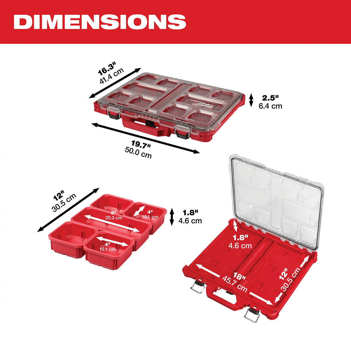 Low Profile Tool Organizer - Polymer