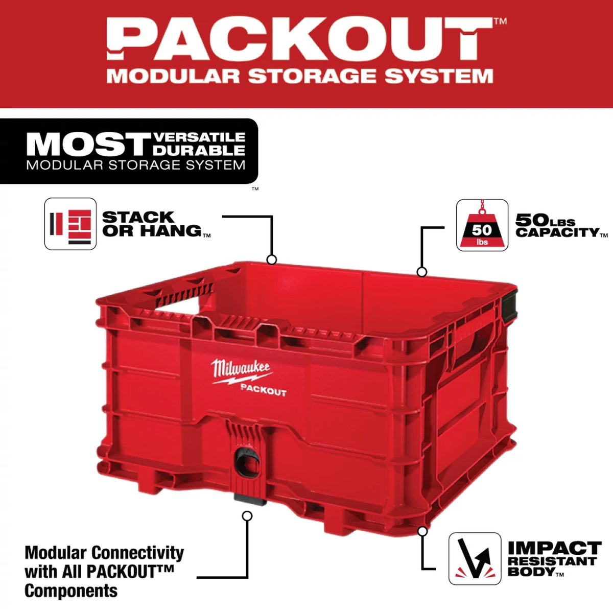 Hang/Stack Crate - 48-22-8440
