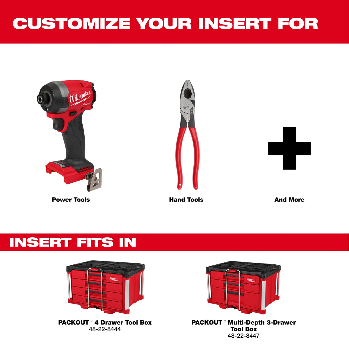Packout Low-Profile Tool Box - Foam