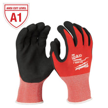 Milwaukee® 48-22-8903B Dipped Gloves, XL, Nylon, Knit Wrist Cuff, Resists: Abrasion, Tear and Puncture, ANSI Cut-Resistance Level: A1, ANSI Puncture-Resistance Level: 1