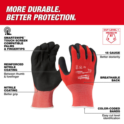 Breathable Unisex Gloves - Nylon/Lycra Blend - Knit Cuff