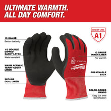 Milwaukee® 48-22-8910B Insulated Winter Dipped Work Gloves