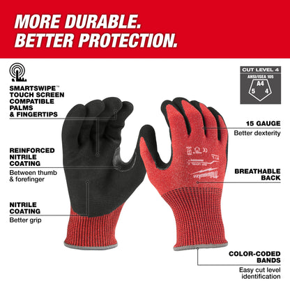 Breathable Unisex Cut-Resistant Gloves - 48-22-8946