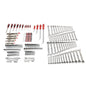 Mechanics Tool Set - Alloy Steel/Plastic - 191 Pieces