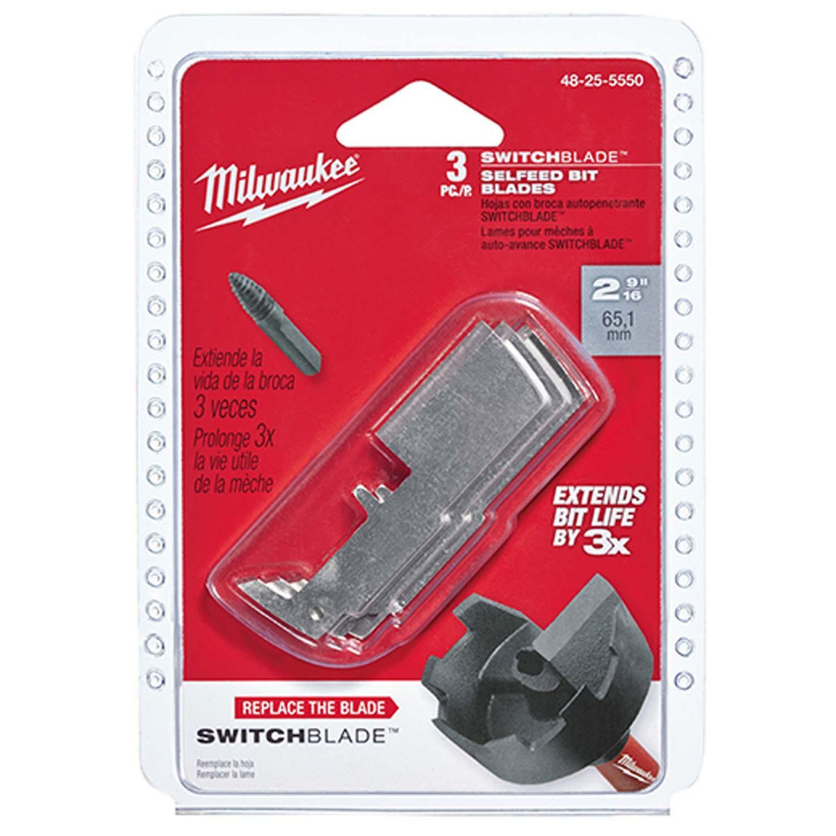 Milwaukee® 48-25-5540 Replacement Blade, For Use With SwitchBlade™ 2 in Sulfide Bit