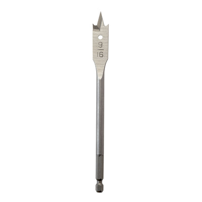 Heavy Duty Flat Boring Bit - 9/16" Dia