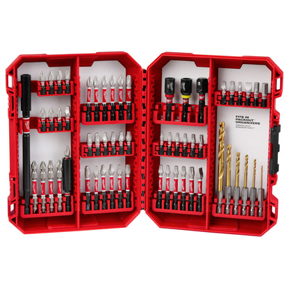 Shockwave 60-Piece Bit Set - Hex Point