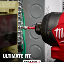 Milwaukee® SHOCKWAVE™ Impact Duty™ 48-32-4472 Impact Power Bit, #2 Square Point, 2 in OAL, 1/4 in, Alloy Steel