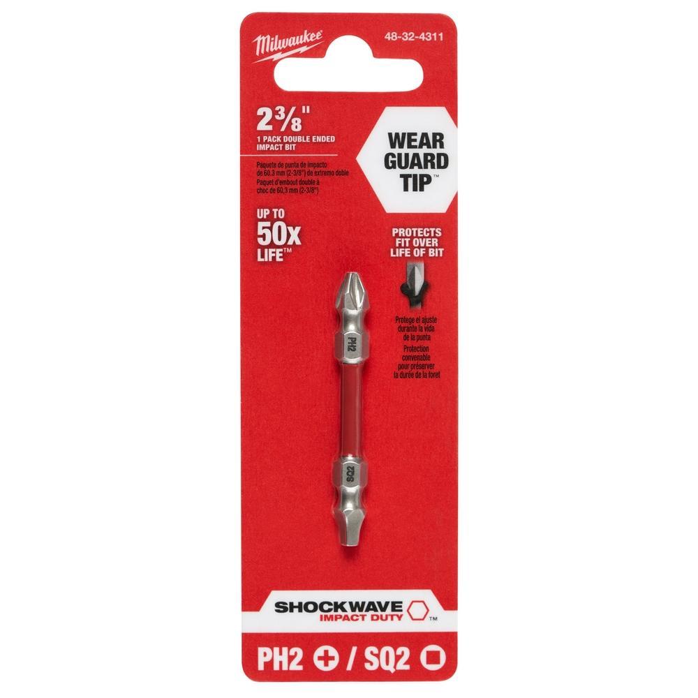 Double Ended Power Bit - S2 Steel