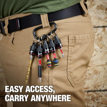 Bit Holder with Carabiner - 48-32-4537