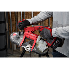 Milwaukee® 48-39-0609 Compact Extreme Thick Metal Portable Band Saw Blade, 35-3/8 in L, 1/2 in W x 0.02 in THK, 8/10 TPI, Bi-Metal Body