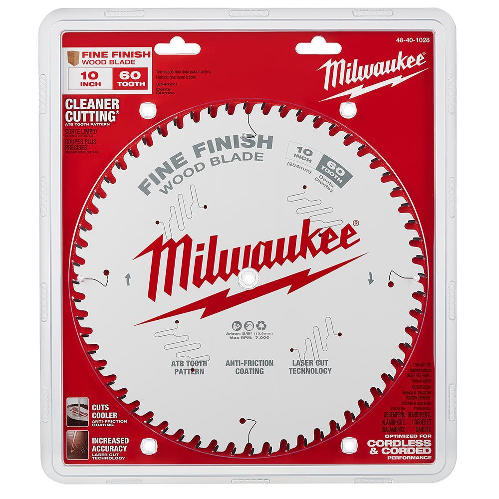 Fine Finish Thin Kerf Circular Saw Blade - 60 Teeth