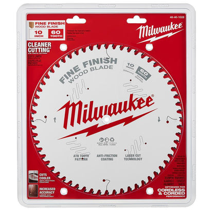 Fine Finish Thin Kerf Circular Saw Blade - 60 Teeth