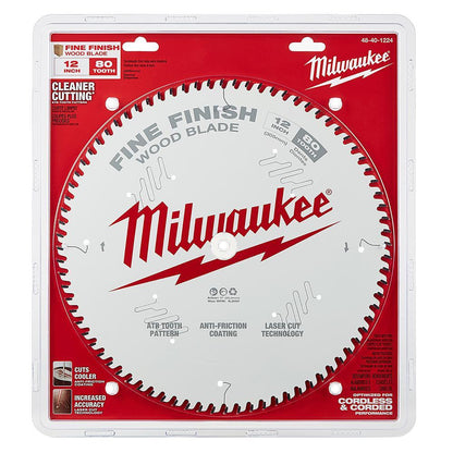 Fine Finish Thin Kerf Circular Saw Blade - 1" Arbor