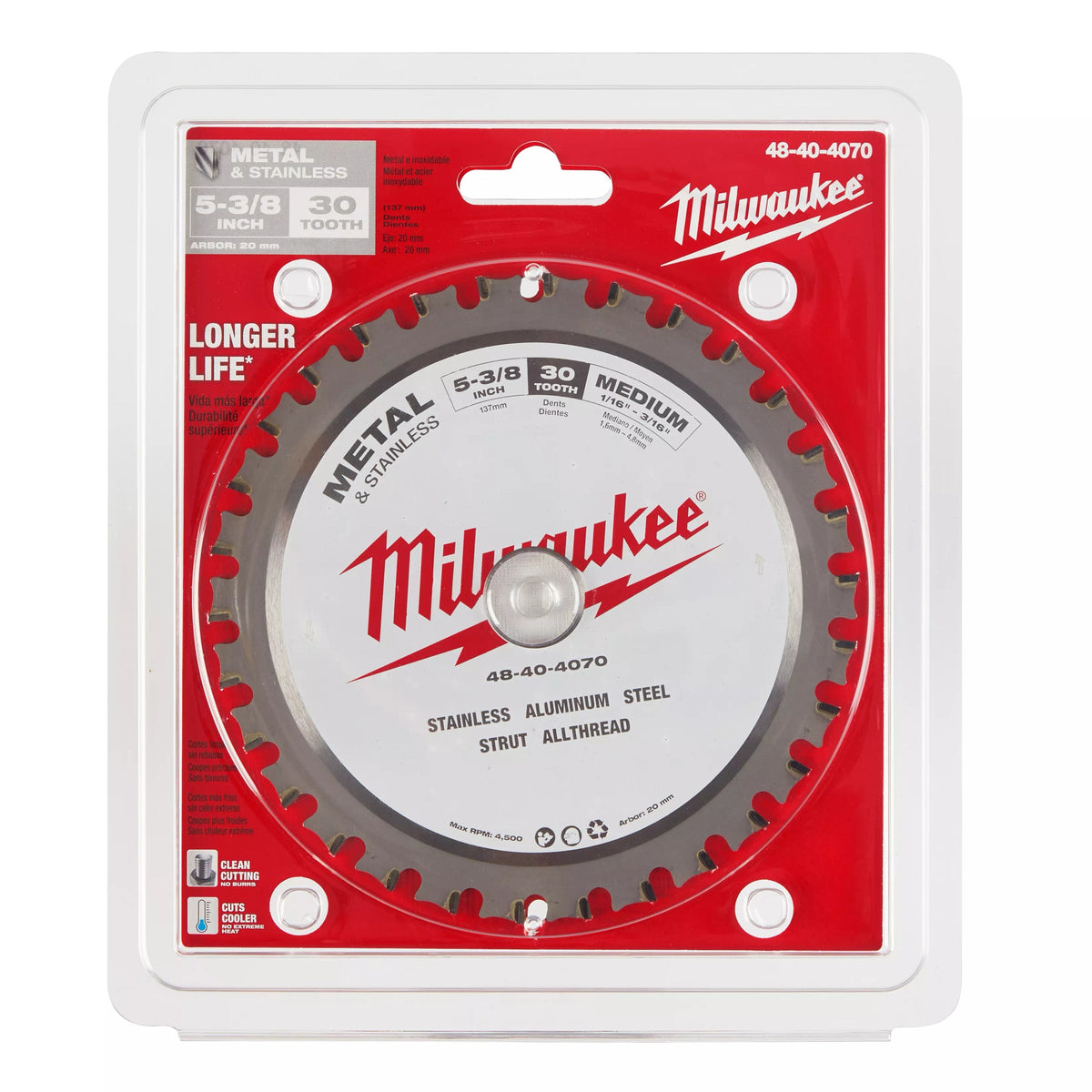 Thin Kerf Circular Saw Blade - 20 mm Arbor