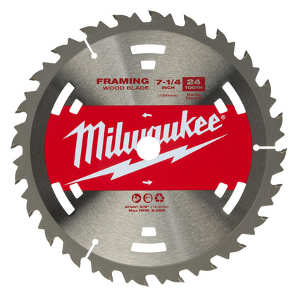 Framing Thin Kerf Circular Saw Blade - 5/8" Arbor - 24 Teeth