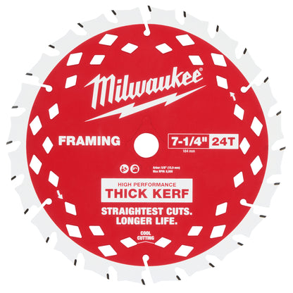 Thick Kerf Framing Circular Saw Blade - 24 Teeth