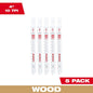 Milwaukee® 48-42-2311 Jig Saw Blade, 4 in L x 9/32 in W, 10 TPI, Bi-Metal Cutting Edge, Bi-Metal Body