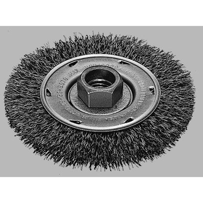 Wheel Brush - 4" Dia Brush - 3/8" W Face