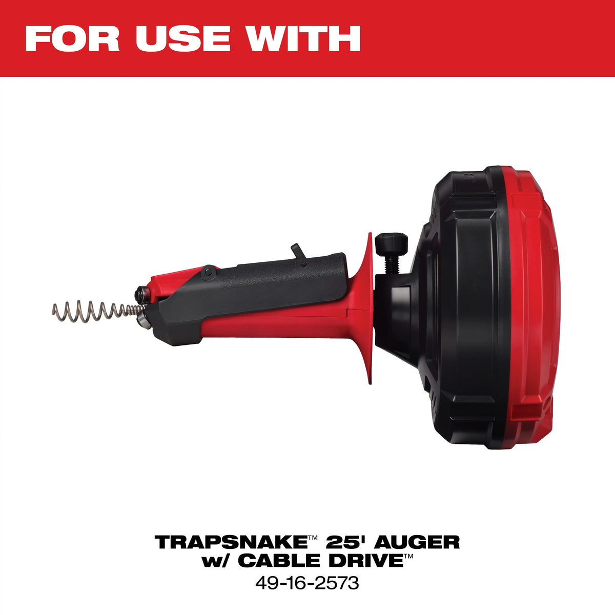 Drop Head Replacement Cable, 1/4 in x 25 ft