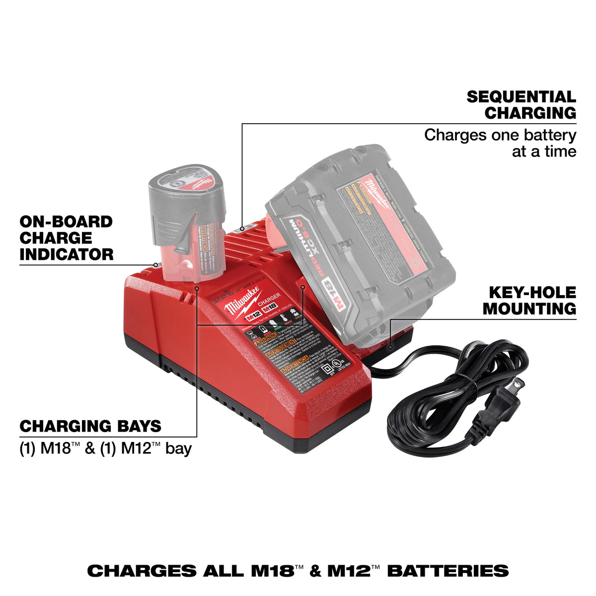 Slide Multi-Voltage Charger - Bare Tool - Tool Only