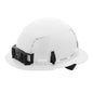 Full Brim Vented Hard Hat - 6-1/2" Fits Mini Hat - HDPE